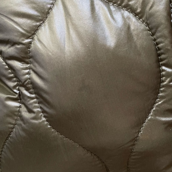 Mango MNG quilted liner shacket coat jacket army green XS - Picture 6 of 6